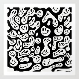Smile Face Art Prints To Match Any Home S Decor Society6