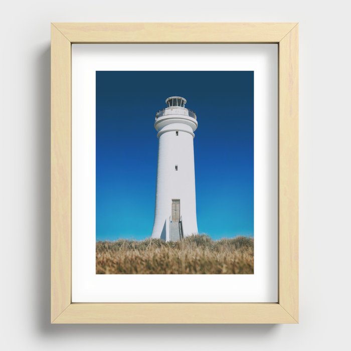 lighthouse Recessed Framed Print