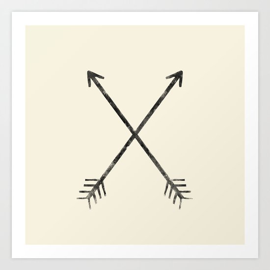 Arrows Art Print