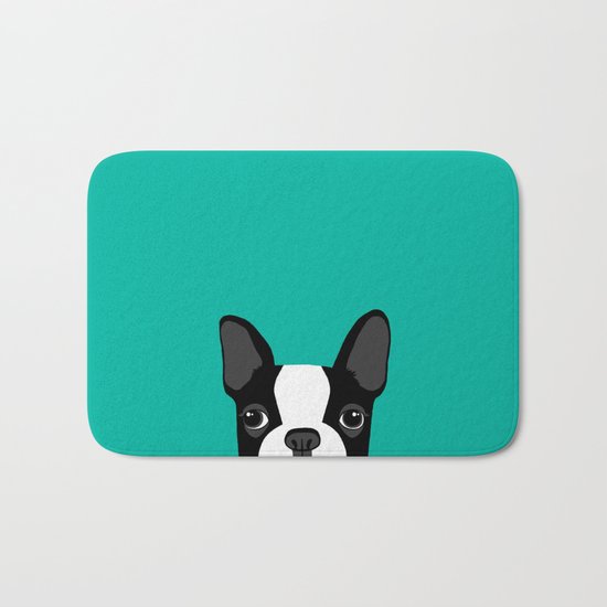 Boston Terrier Bath Mat