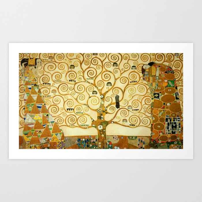 Gustav Klimt The Tree Of Life Art Print