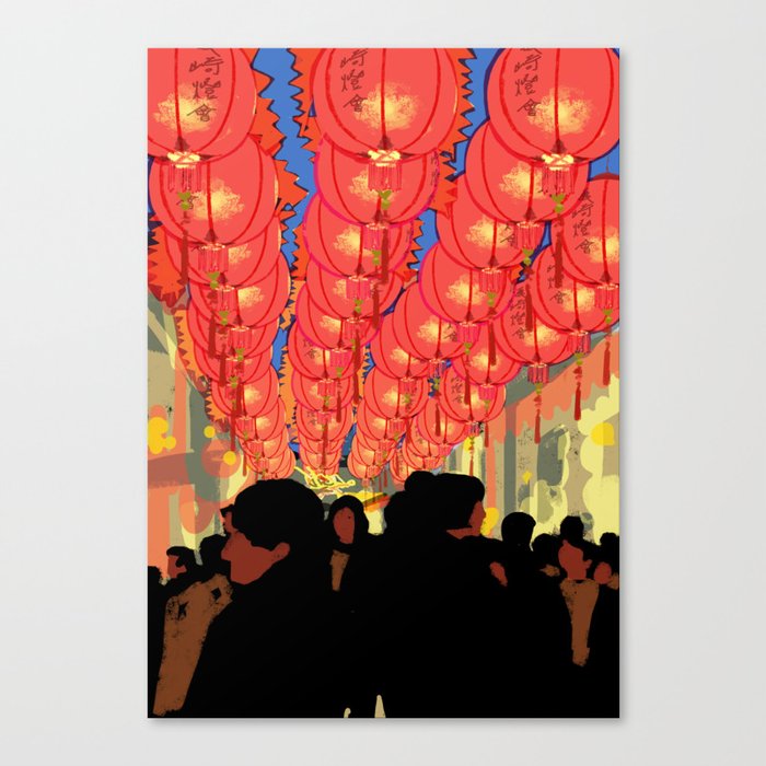 Lantern Festival Canvas Print