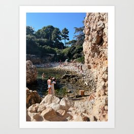 A Summer on the South of France Art Print