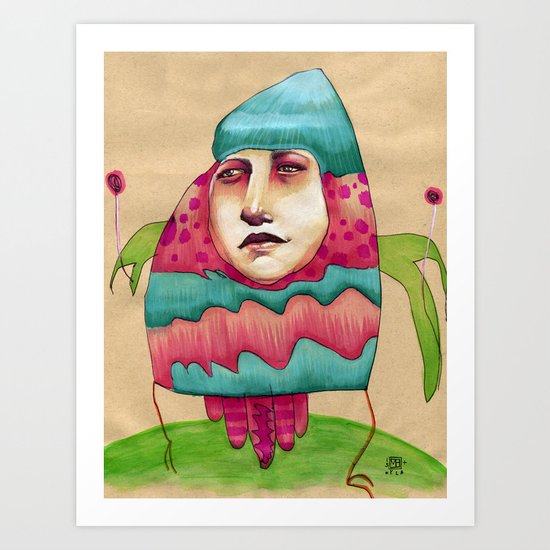 Lolly Art Print