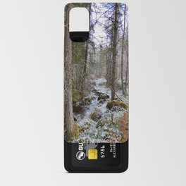Scottish Highlands Woodland Walk in I Art. Android Card Case