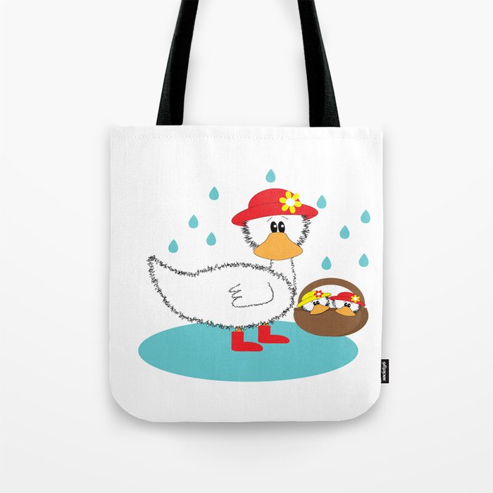 Duck & Ducklings Tote Bag