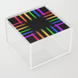 NEON NEEDLES. Acrylic Box