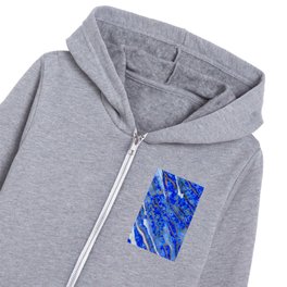 Blue Marble  Kids Zip Hoodie