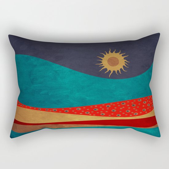 color under the sun Rectangular Pillow