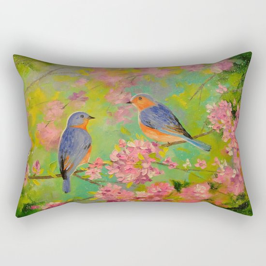 Spring melody Rectangular Pillow