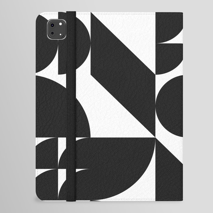 Geometrical modern classic shapes composition 1 iPad Folio Case