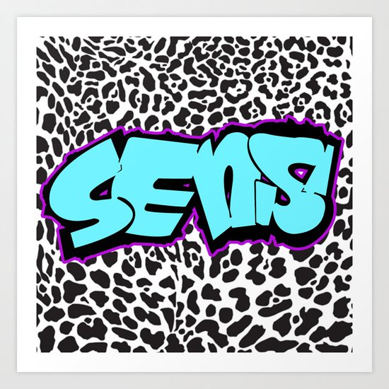 Safari Art Print