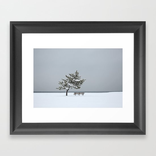 Lonesome Winter Framed Art Print