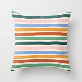 Terrace Stripe Throw Pillow