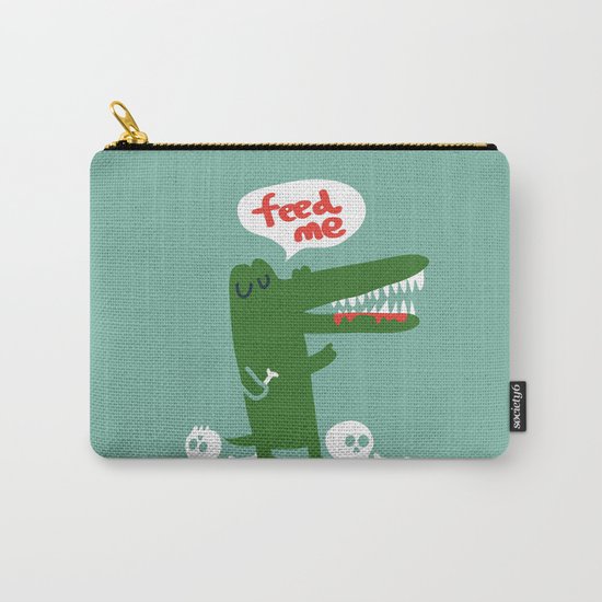 Hungry Hungry Alligator Carry-All Pouch