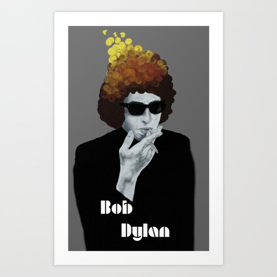 Bob Dylan Art Print
