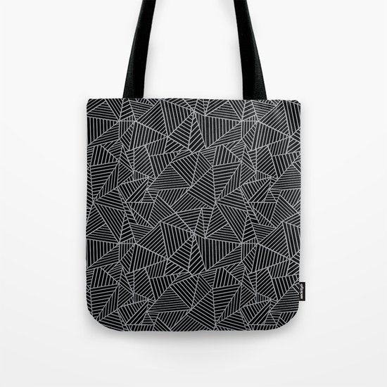 Ab 2 R Black and Grey Tote Bag