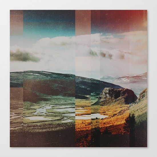 Fractions A97 Canvas Print