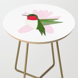 Hummingbird Shimmer Cheeks Side Table