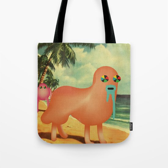 BeacH_PostCArD Tote Bag