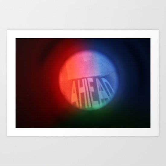 Ahead Art Print