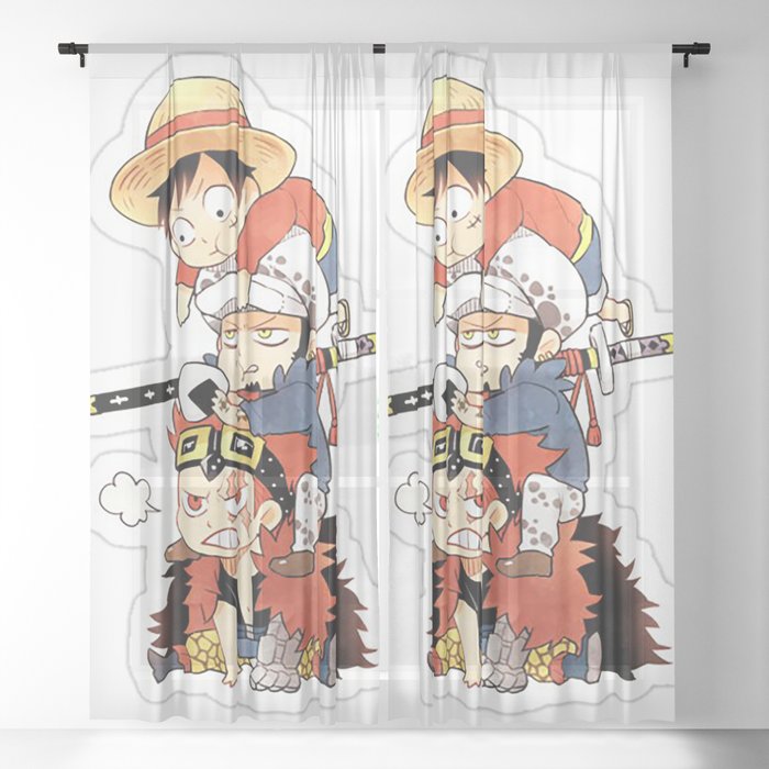 One Piece S15 Sheer Curtain