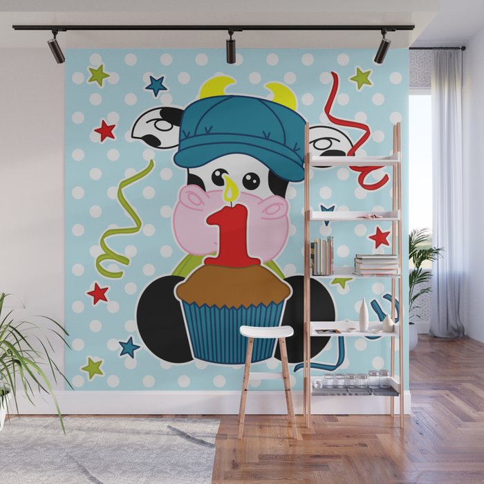 Cow 1 year Wall Mural