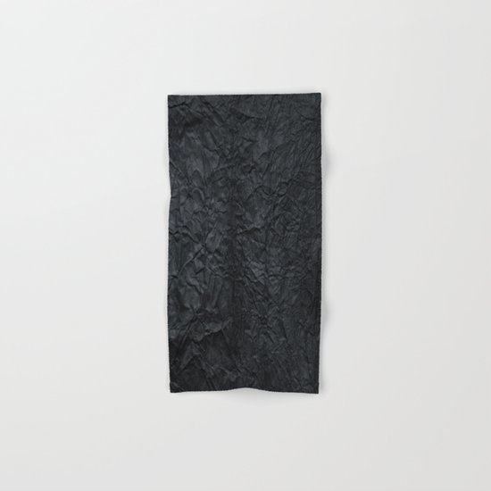Black paper Hand & Bath Towel