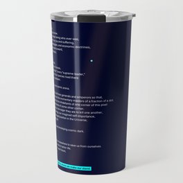 pale blue dot Travel Mug