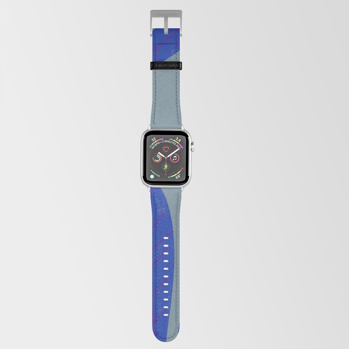 Cyaniello - Modern Minimal Abstract Painting Apple Watch Band