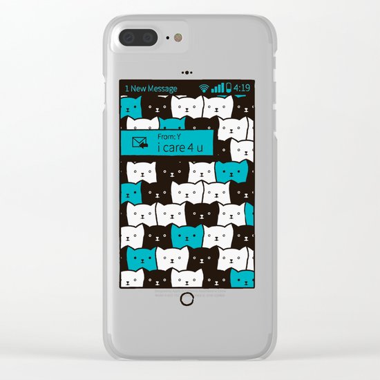 icare4u Clear iPhone Case