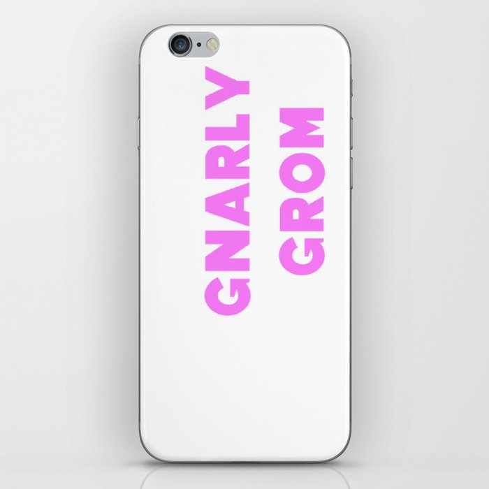 Gnarly-Grom iPhone Skin