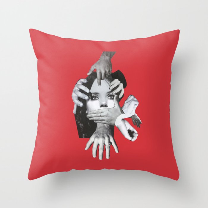 Mad Throw Pillow