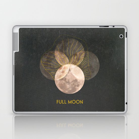 Full Moon Laptop & iPad Skin