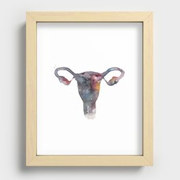 The Uterverse Recessed Framed Print