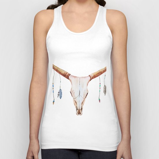 Animal Skull 03 Unisex Tank Top