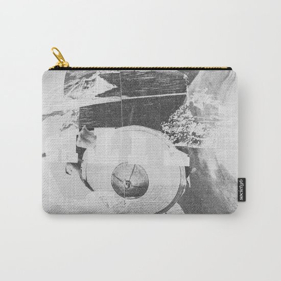 When B, grey Carry-All Pouch