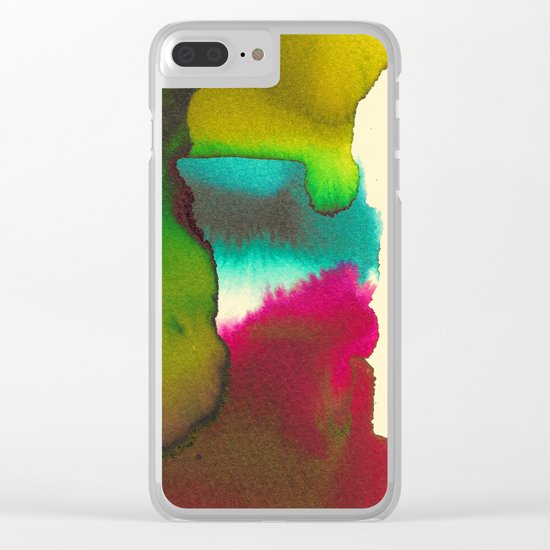CMYK Tolerance Clear iPhone Case