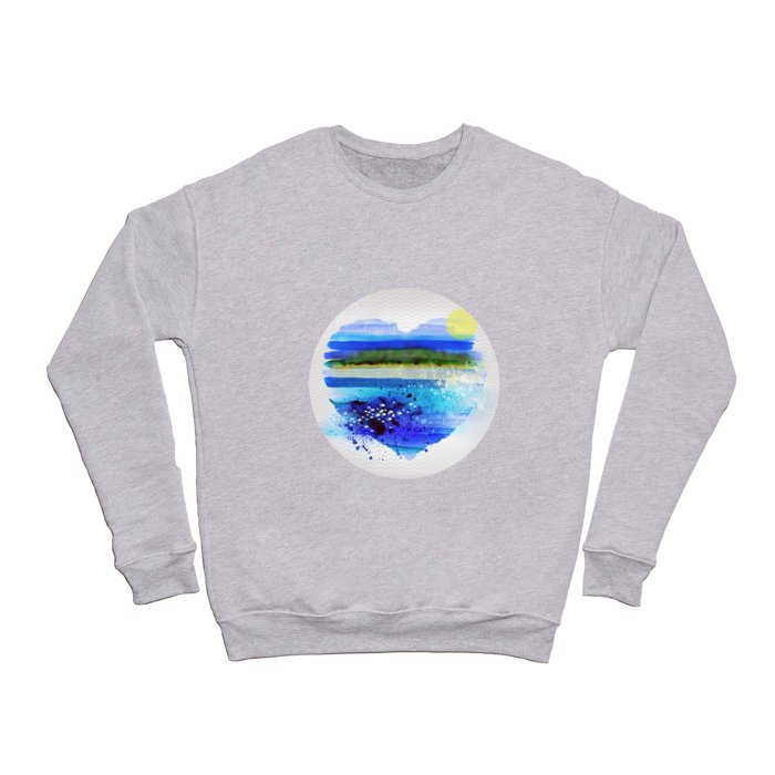 Sea in my heart Crewneck Sweatshirt