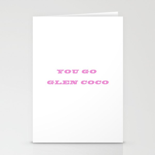 Mean girls quote Stationery Cards