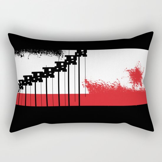 AEND ?! ( the world we live in) Rectangular Pillow