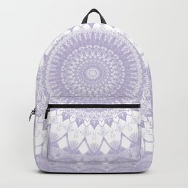 Boho Pastel Purple Mandala Backpack