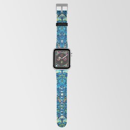 Vintage William Morris Birds Blue Floral Apple Watch Band