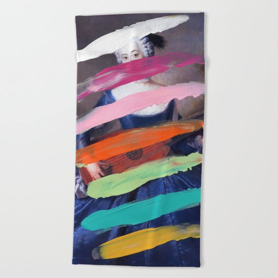 Composition 505 Beach Towel