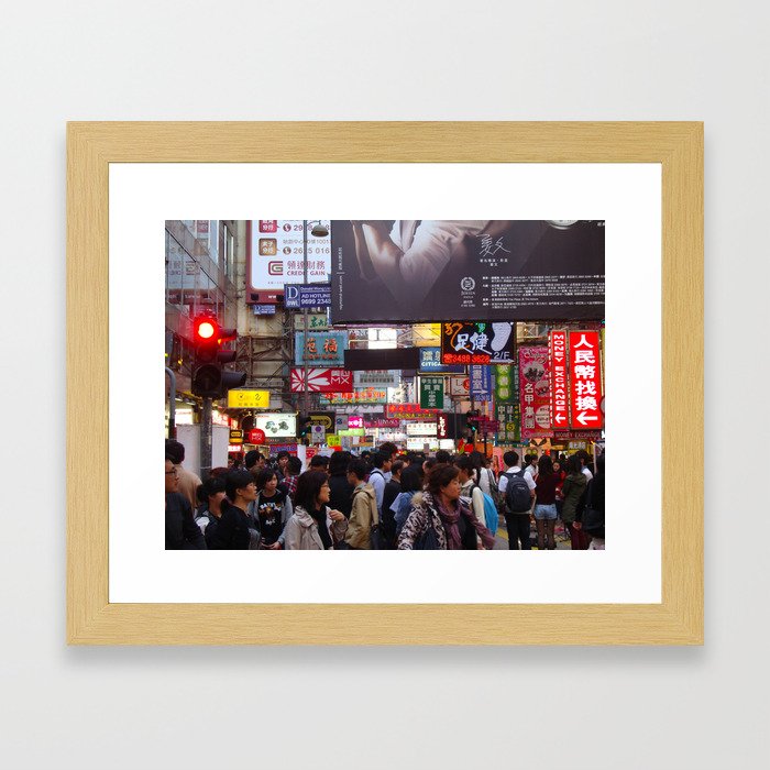 Hong Kong  Framed Art Print