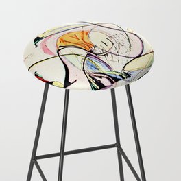 Abstract Freestyle  Bar Stool