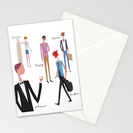 Men's fashion Stationery Cards