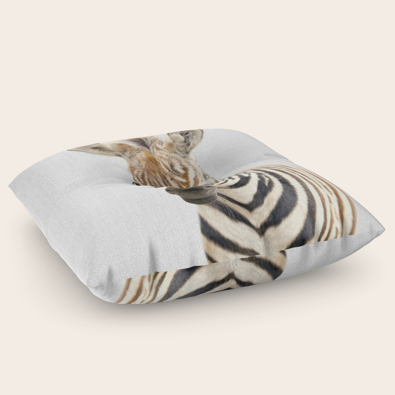 Baby Zebra Colorful Floor Pillow By Galdesign Society6