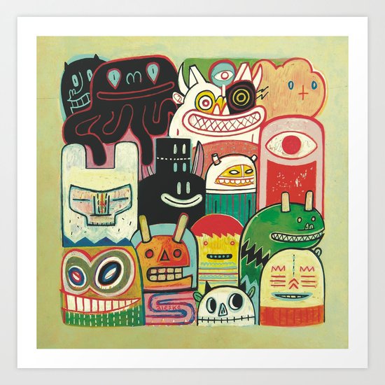 Instant drôlatique 2 Art Print