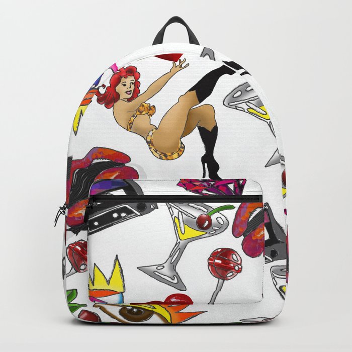 Pin-ups with retro fetish Backpack
